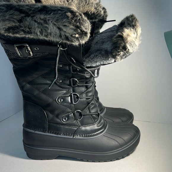 Dream Pairs Shoes - 🥾DREAM PAIRS Women's Warm Faux Fur Lined Mid-Calf Winter Snow Boots size 11